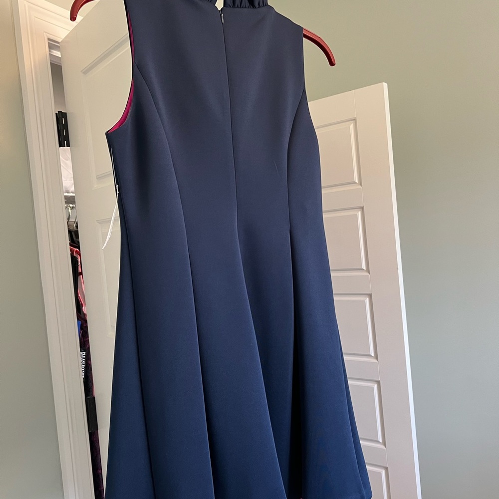 Adorable Flirty dress with pockets! Depending on height hits above knees
